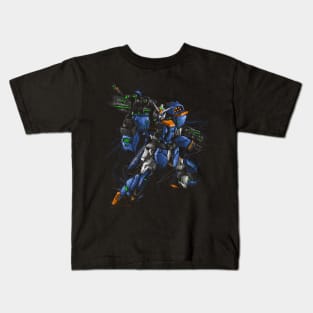 Duel gundam assault shroud Kids T-Shirt